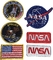 remendos bordados militares dos prendedores do laço do remendo da NASA de 200mm EUA